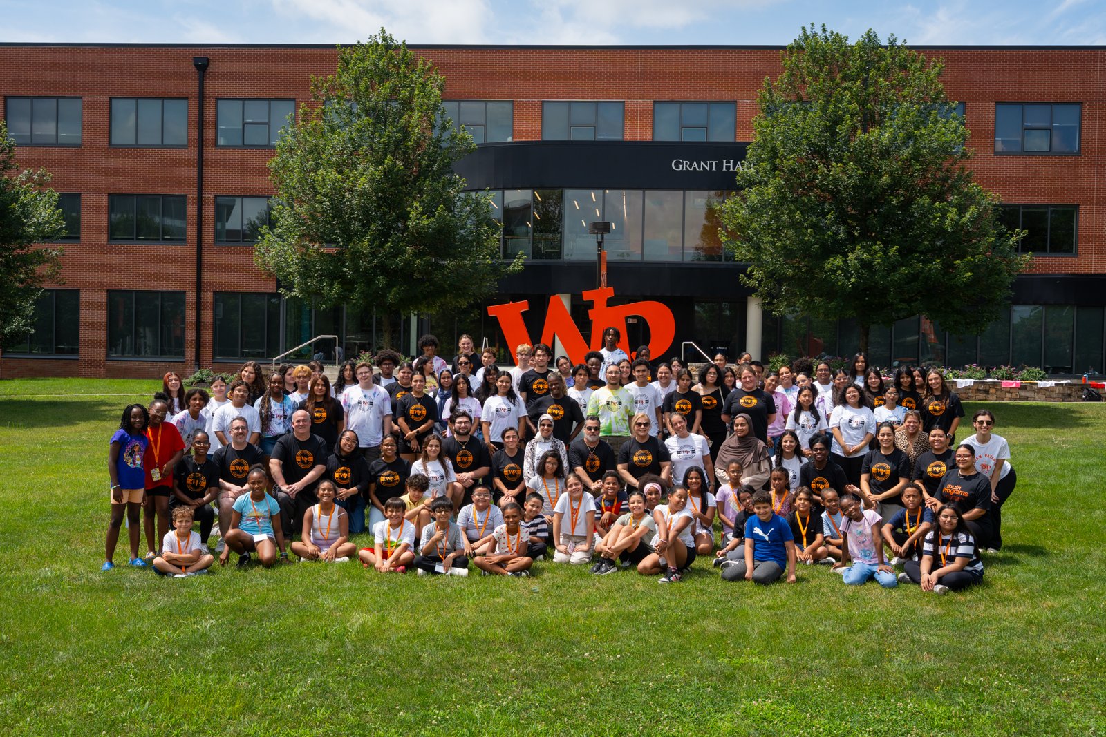 Students participating in the Summer Youth Program at William Paterson University