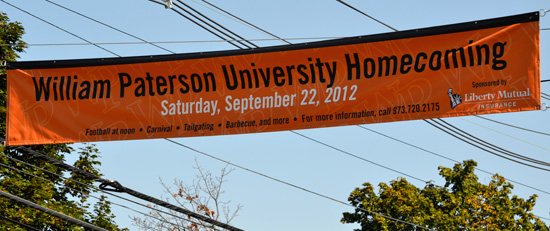 Homecoming 2012 banner